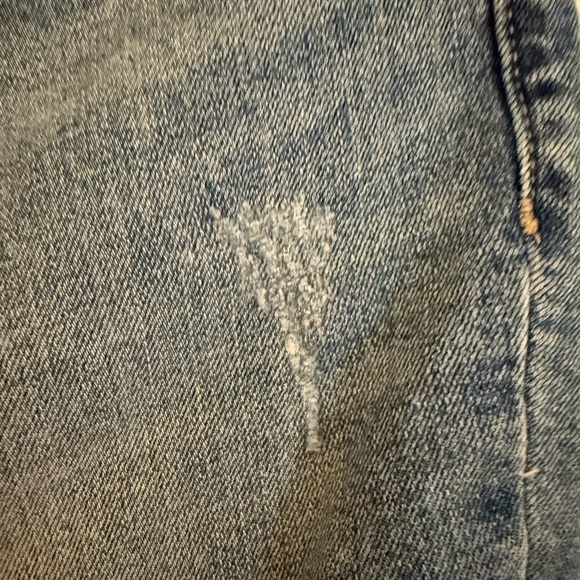 Old Navy Blue Boyfriend Jeans with Classic Denim Wash - Picture 4 of 7